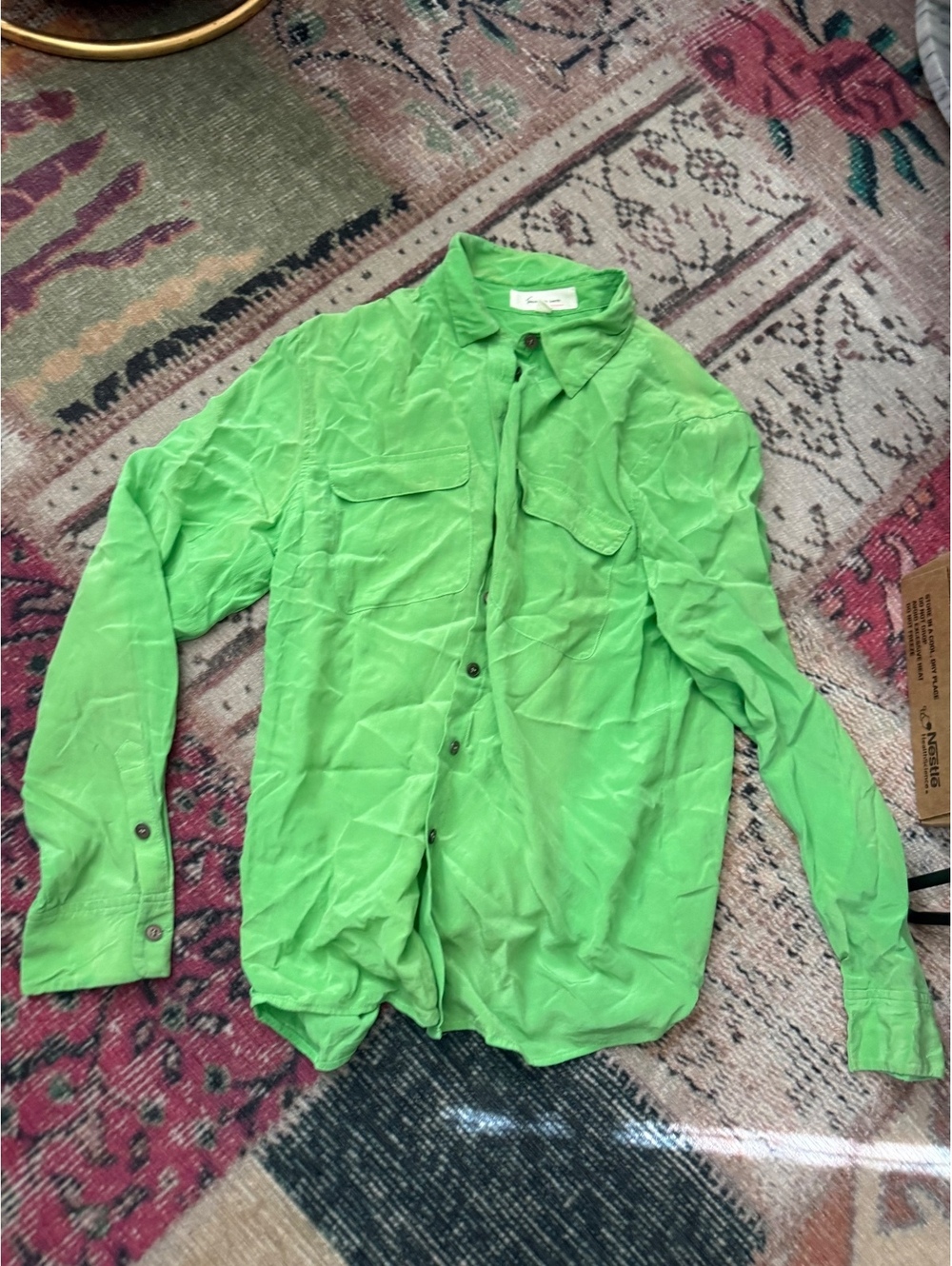 Two by Vince Camuto bright green Size small petite